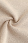 SWAYING/KNIT profile cuffed long-sleeved slim fit pullover SW24RE1T09 Almond PS11